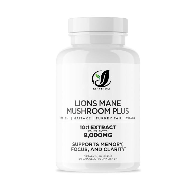 Lion Mane Mushroom - 9000mg Organic Lion Mane Supplement Capsule,