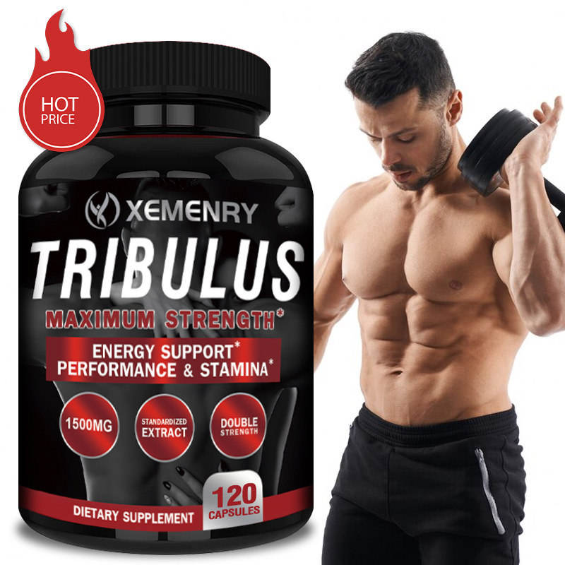 Pre Workout Supplement - Tribulus Capsules - Lose Excess Fat,