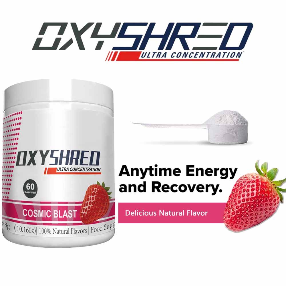Pre Workout Supplement - OxyShred Pre Workout Powder - Preworkout