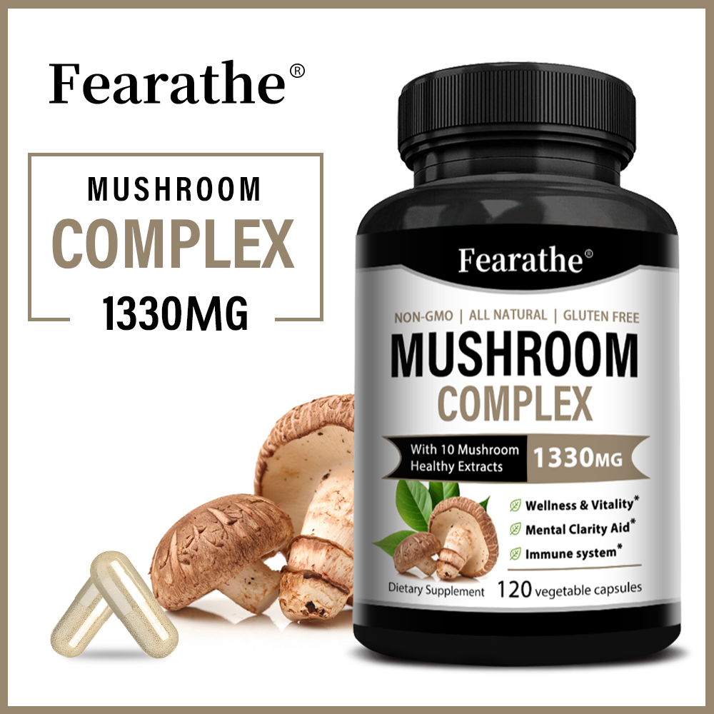 Mushroom Complex Capsules, Lio - Lion Mane Mushroom のレビューと価格