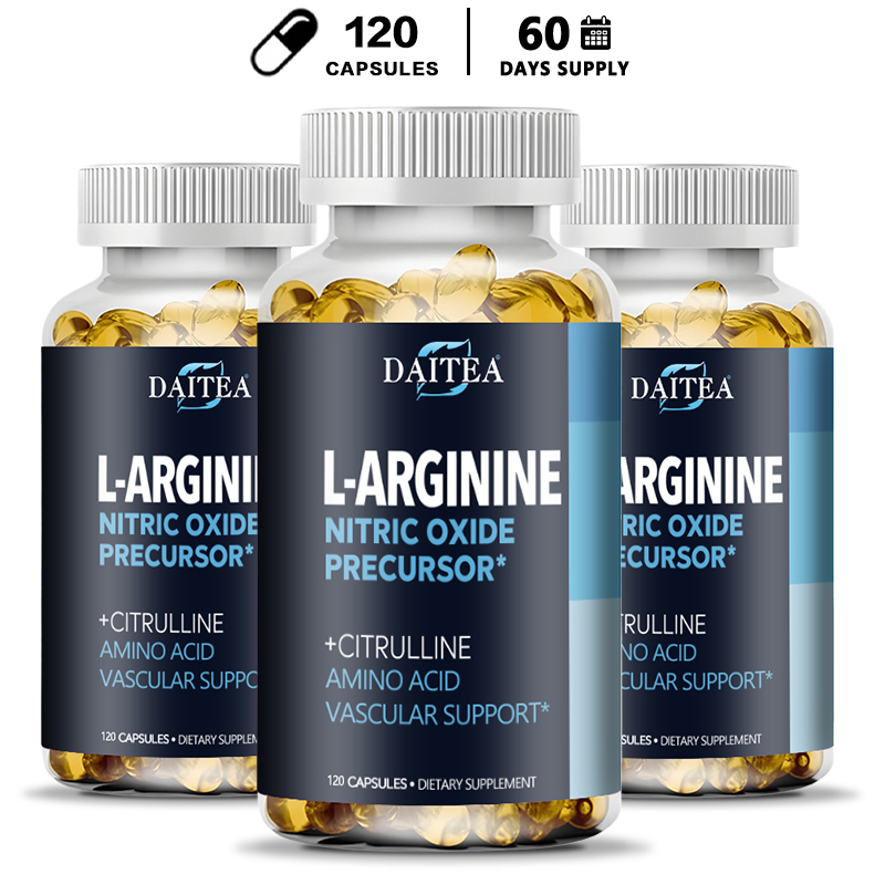 Daitea L-Arginine Supplement - - Pre Workout Supplement のレビューと価格