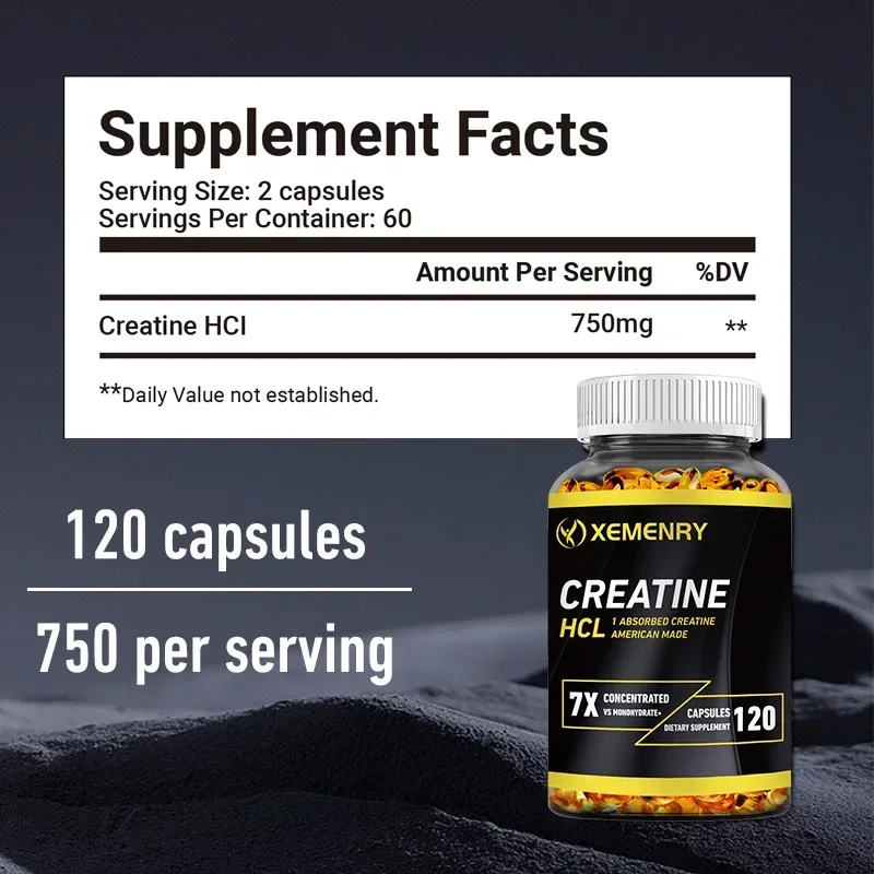 Creatine HCl Capsules - Pre-wo - Creatine Hcl Capsule のレビューと価格