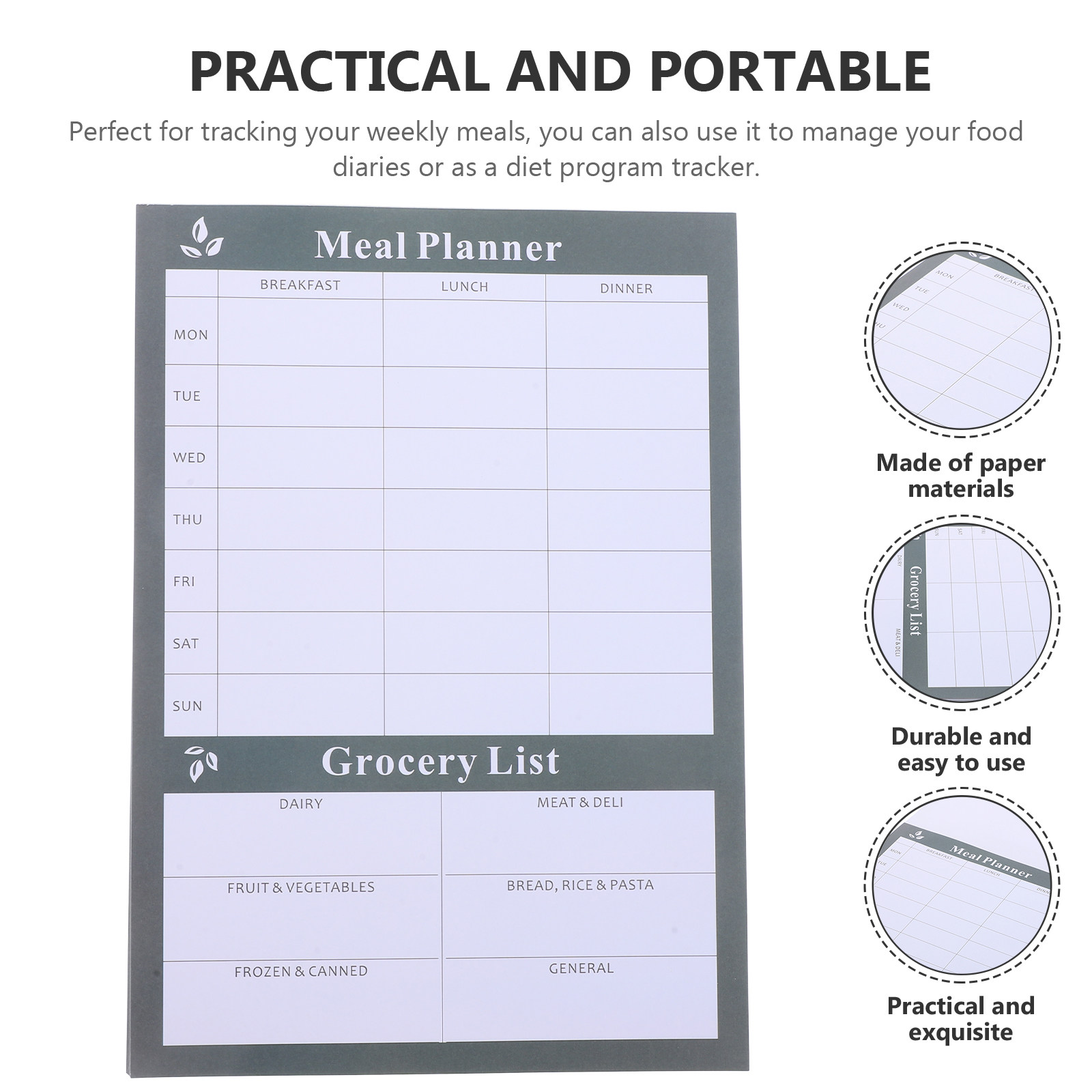 1 Diet Household Tearable Note - Nutrition In Fitness のレビューと価格