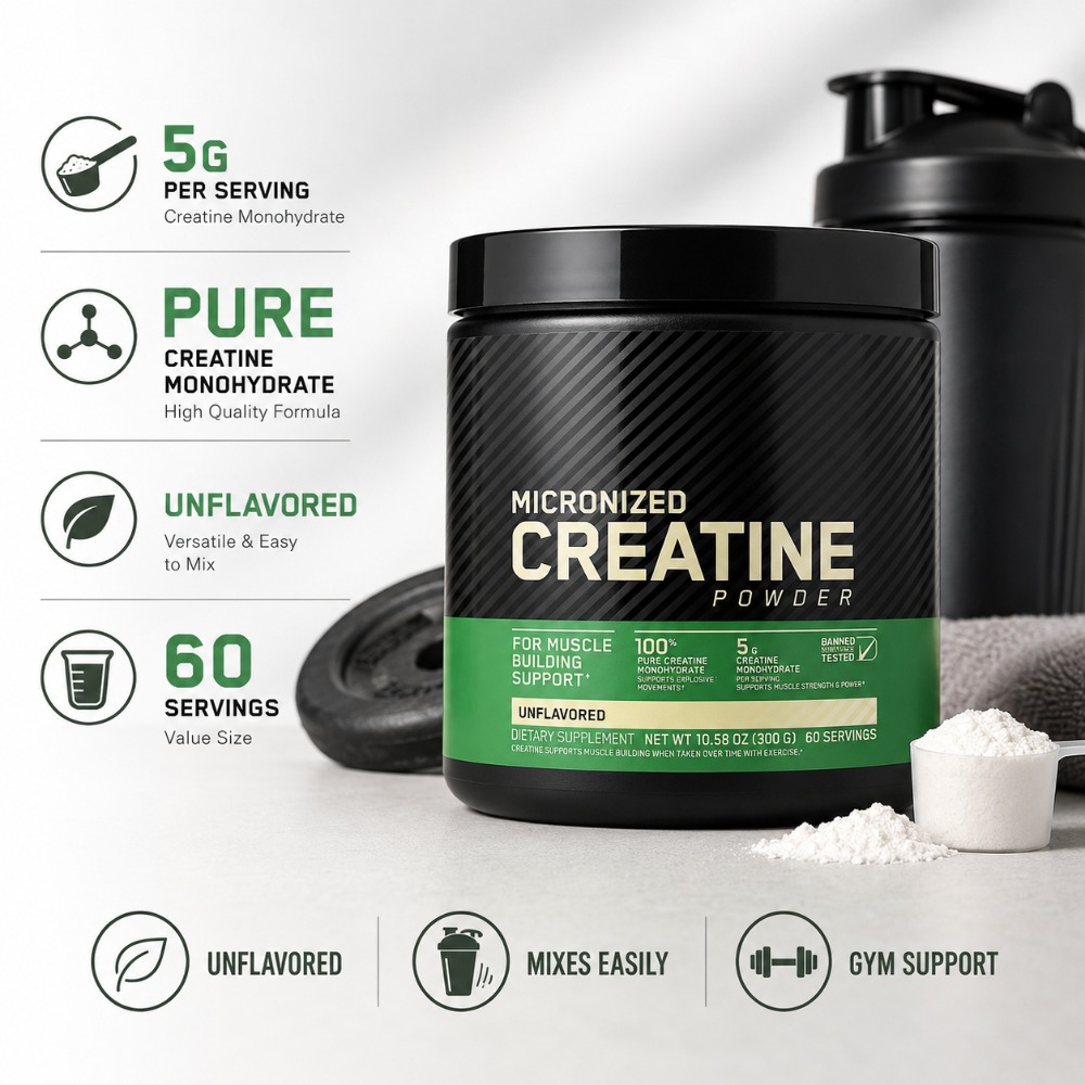 Micronized Creatine Powder 300 - Nutrition In Fitness のレビューと価格