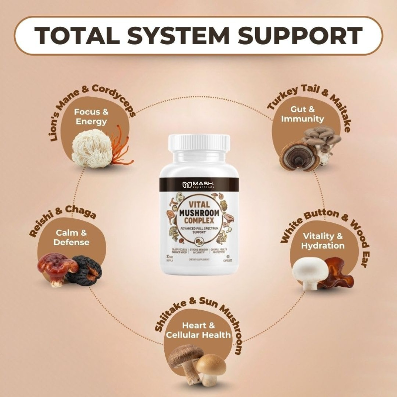 Lions Mane Mushroom Complex fo - Lion Mane Mushroom のレビューと価格
