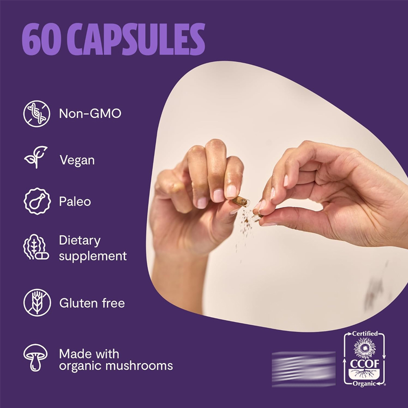 Lion Mane Supplement Capsules  - Lion Mane Mushroom のレビューと価格