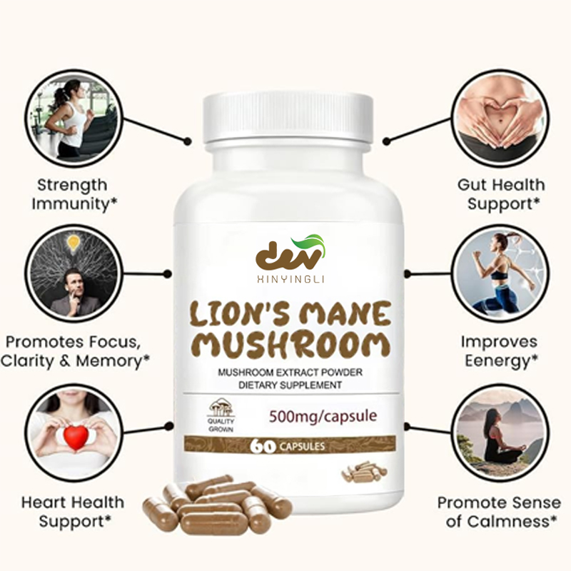 Lion Mane Mushroom Extract Cap - Lion Mane Mushroom のレビューと価格
