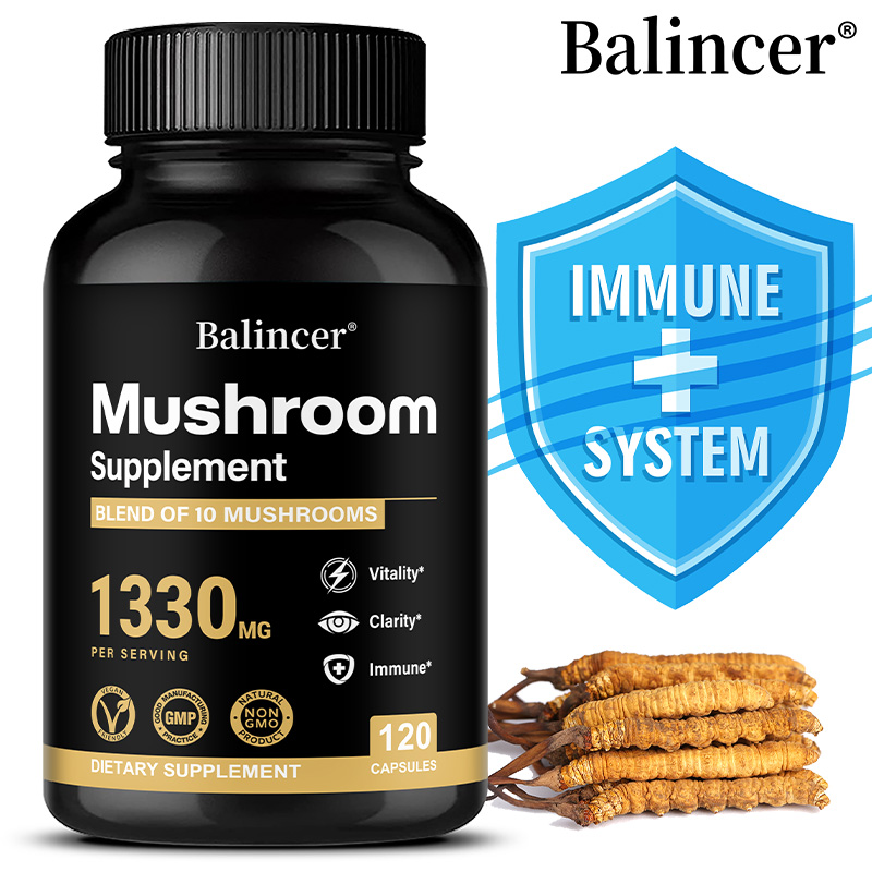 Mushroom Complex Capsules, Lio - Lion Mane Mushroom のレビューと価格