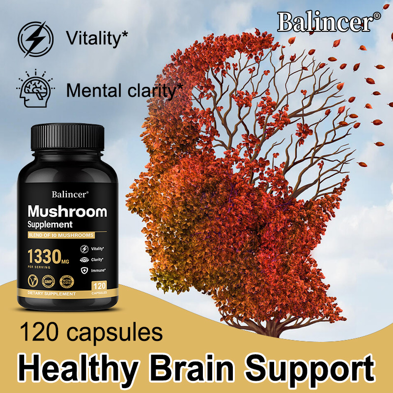 Mushroom Complex Capsules, Lio - Lion Mane Mushroom のレビューと価格
