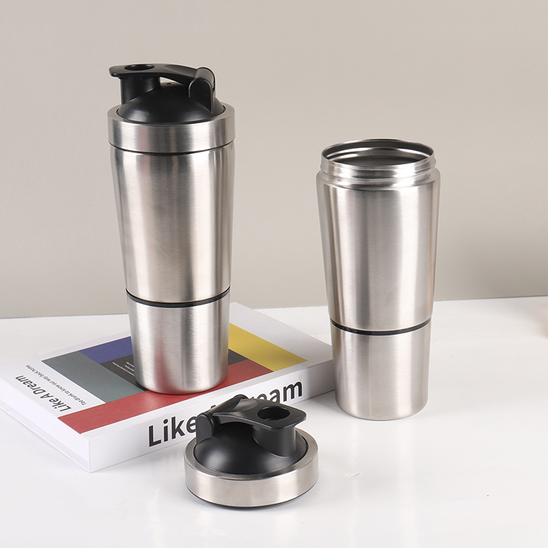 Stainless Steel Protein Shaker - Nutrition In Fitness のレビューと価格