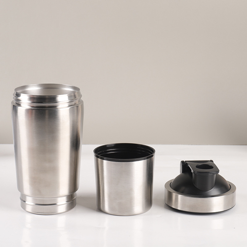 Stainless Steel Protein Shaker - Nutrition In Fitness のレビューと価格