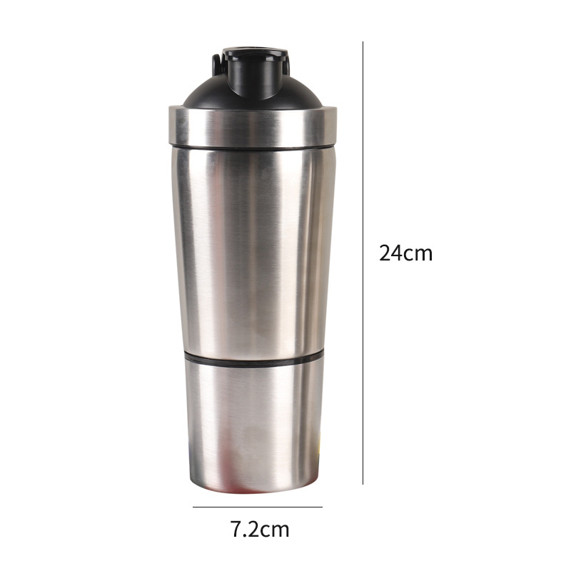 Stainless Steel Protein Shaker - Nutrition In Fitness のレビューと価格