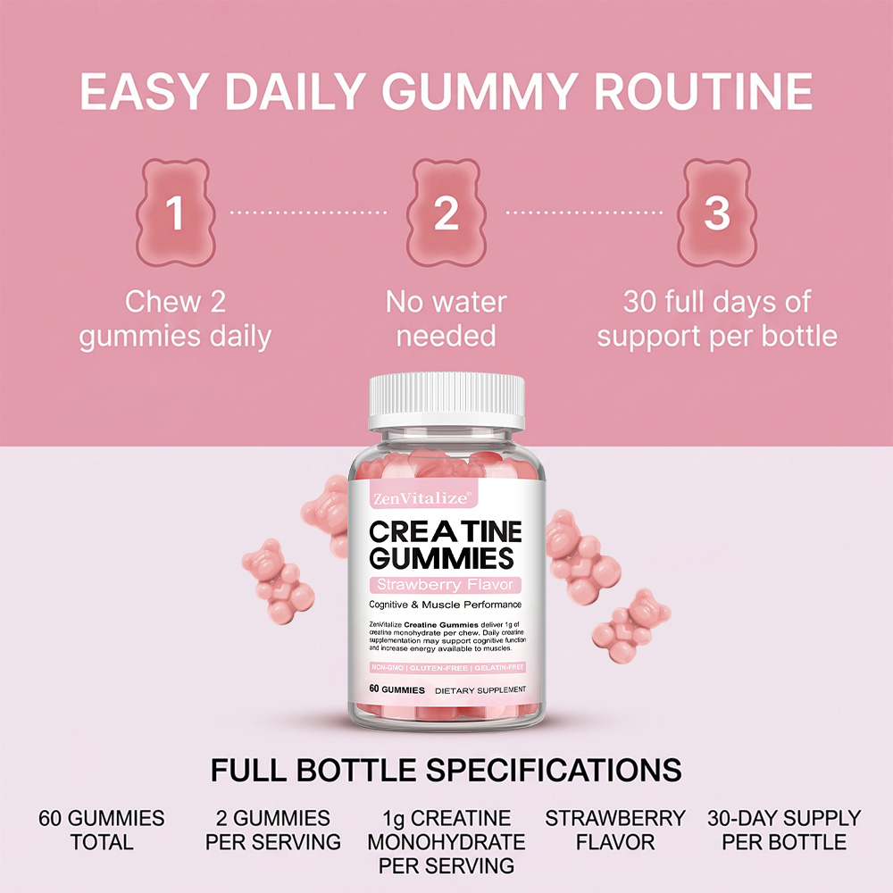 Creatine Gummies, Pre & Post W - Pre Workout Supplement のレビューと価格