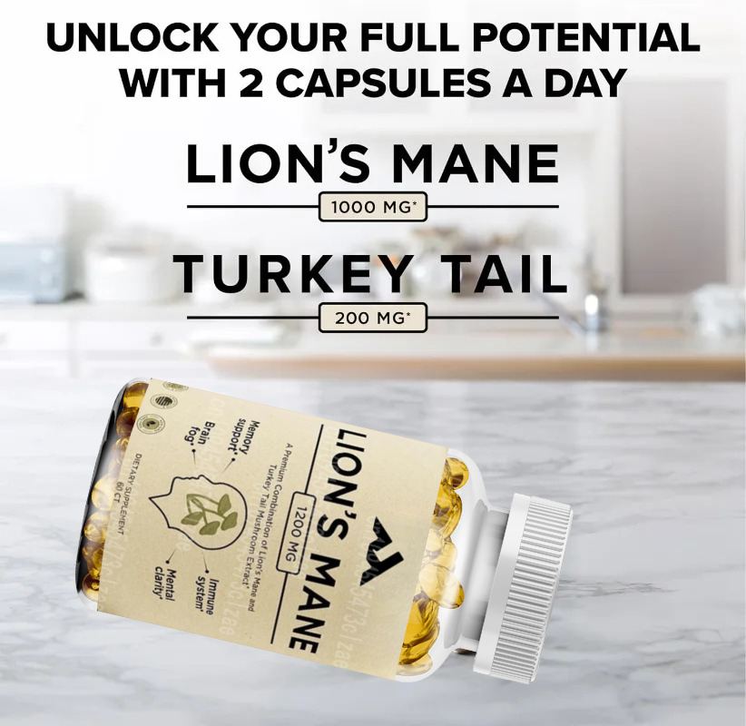 Lion Mane Supplement Capsules  - Lion Mane Mushroom のレビューと価格