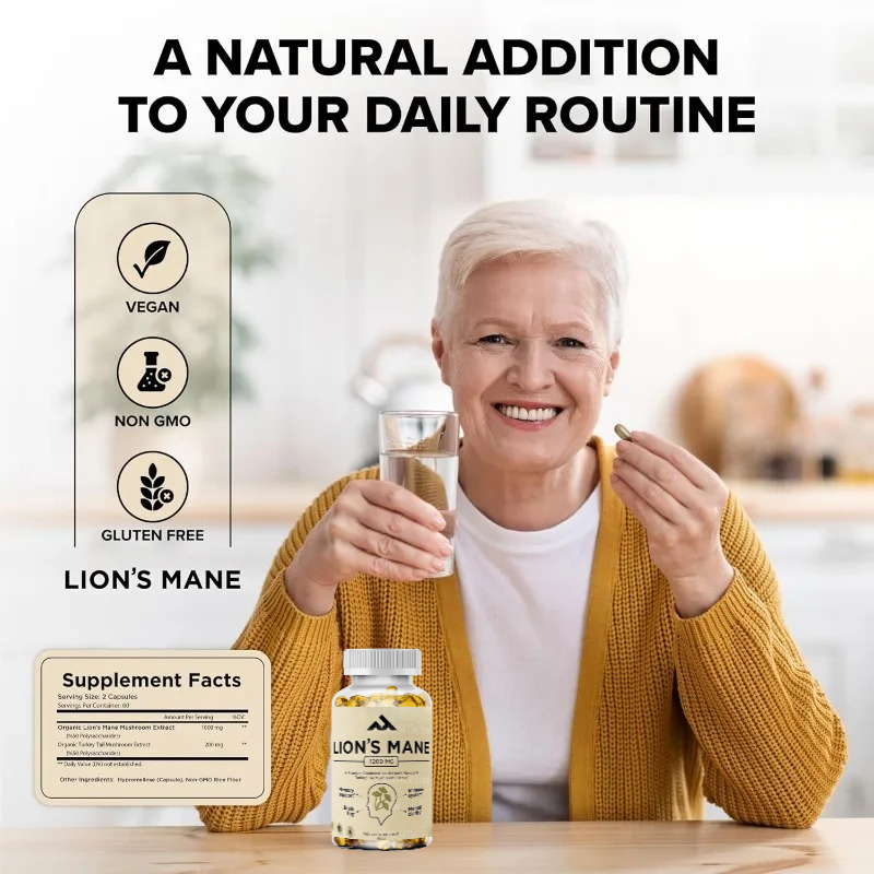 Lion Mane Supplement Capsules  - Lion Mane Mushroom のレビューと価格