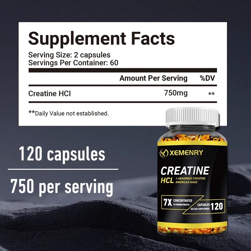 Creatine HCl - Muscle,Cognitiv - Creatine Hcl Capsule のレビューと価格