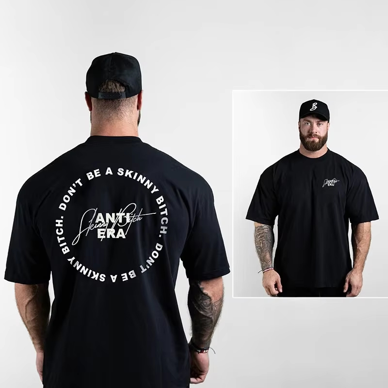 Men's Neutral Tone Gym T-Shirt - Nutrition In Fitness のレビューと価格