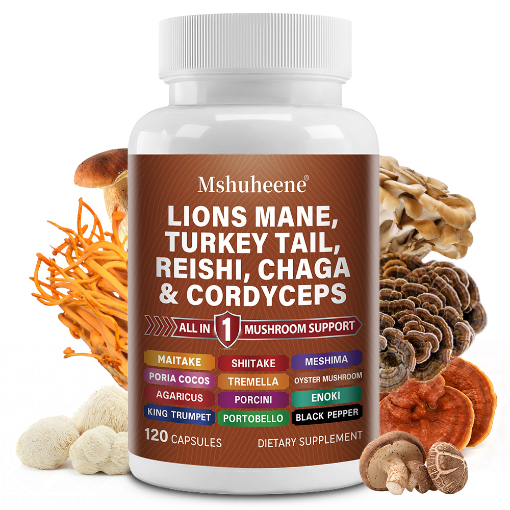 Strength Mushroom Complex Caps - Lion Mane Mushroom のレビューと価格