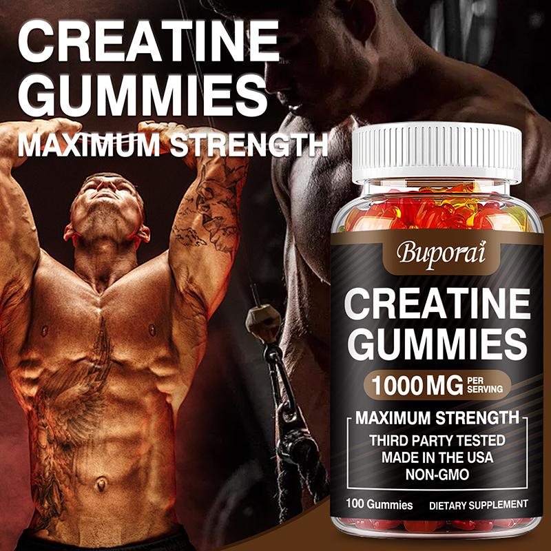 Creatine Monohydrate Gummies - - Pre Workout Supplement のレビューと価格