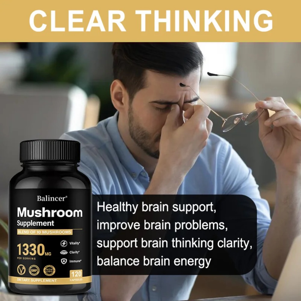 Mushroom Complex Supplements - - Lion Mane Mushroom のレビューと価格