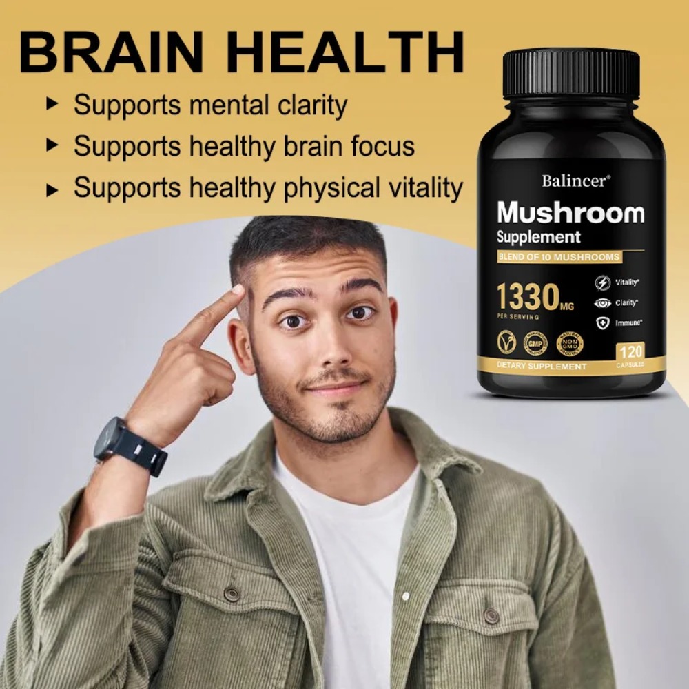 Mushroom Complex Supplements - - Lion Mane Mushroom のレビューと価格