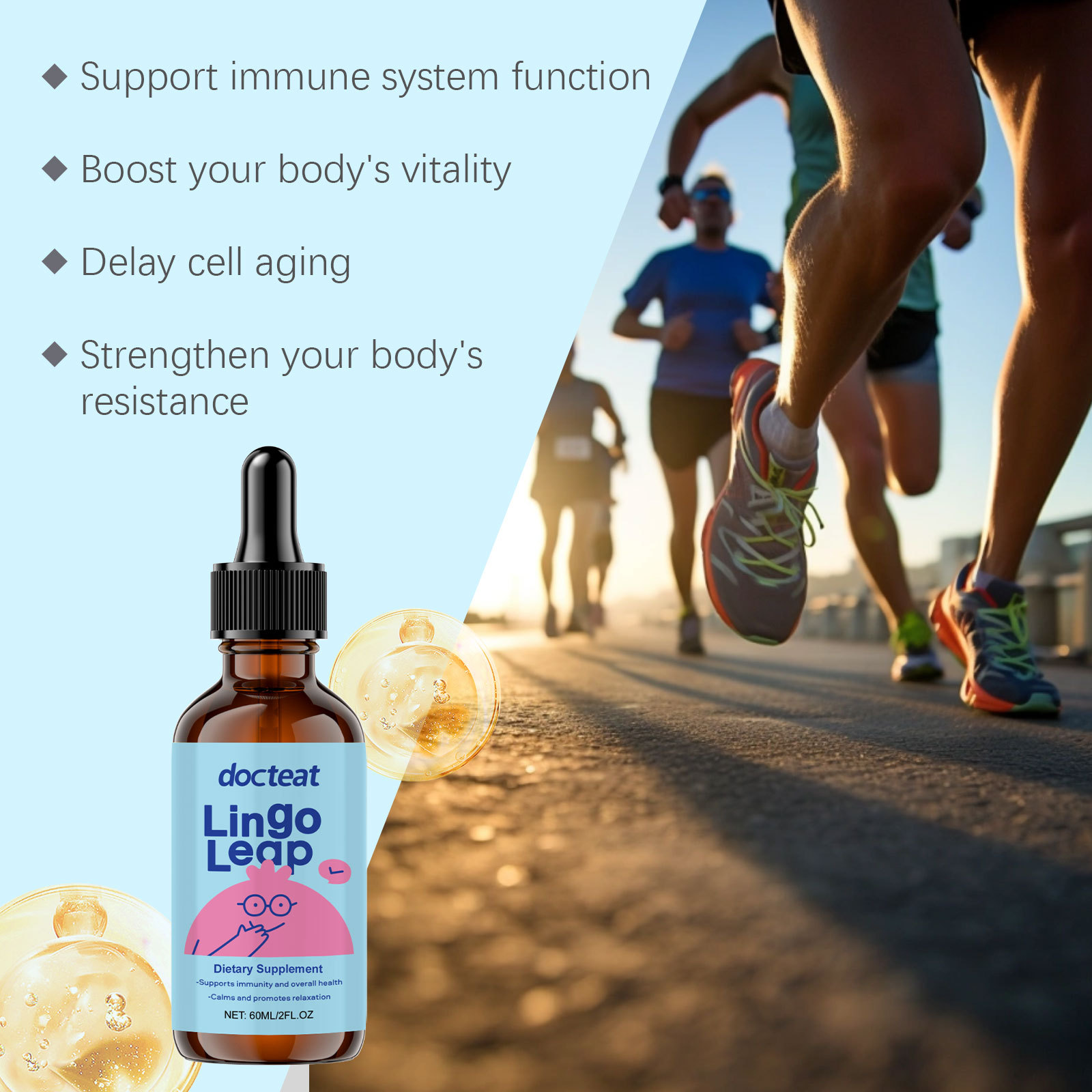 DOCTEAT Body Health Drops Impr - Nutrition In Fitness のレビューと価格