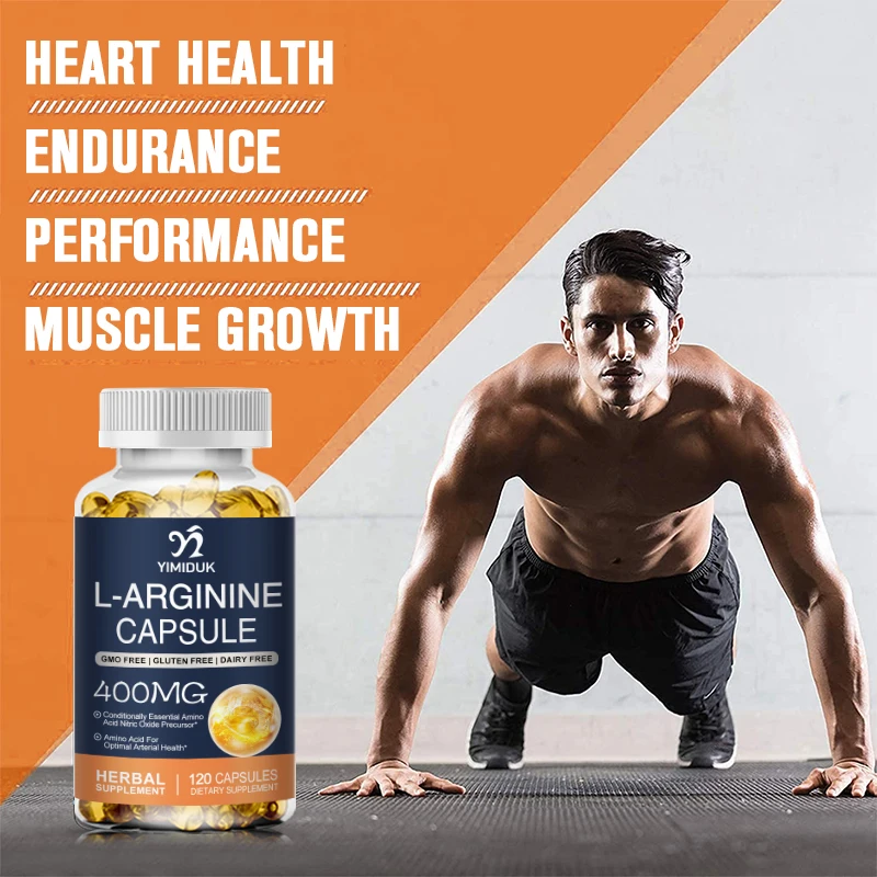 L-Arginine Capsules Nitric Oxi - Pre Workout Supplement のレビューと価格