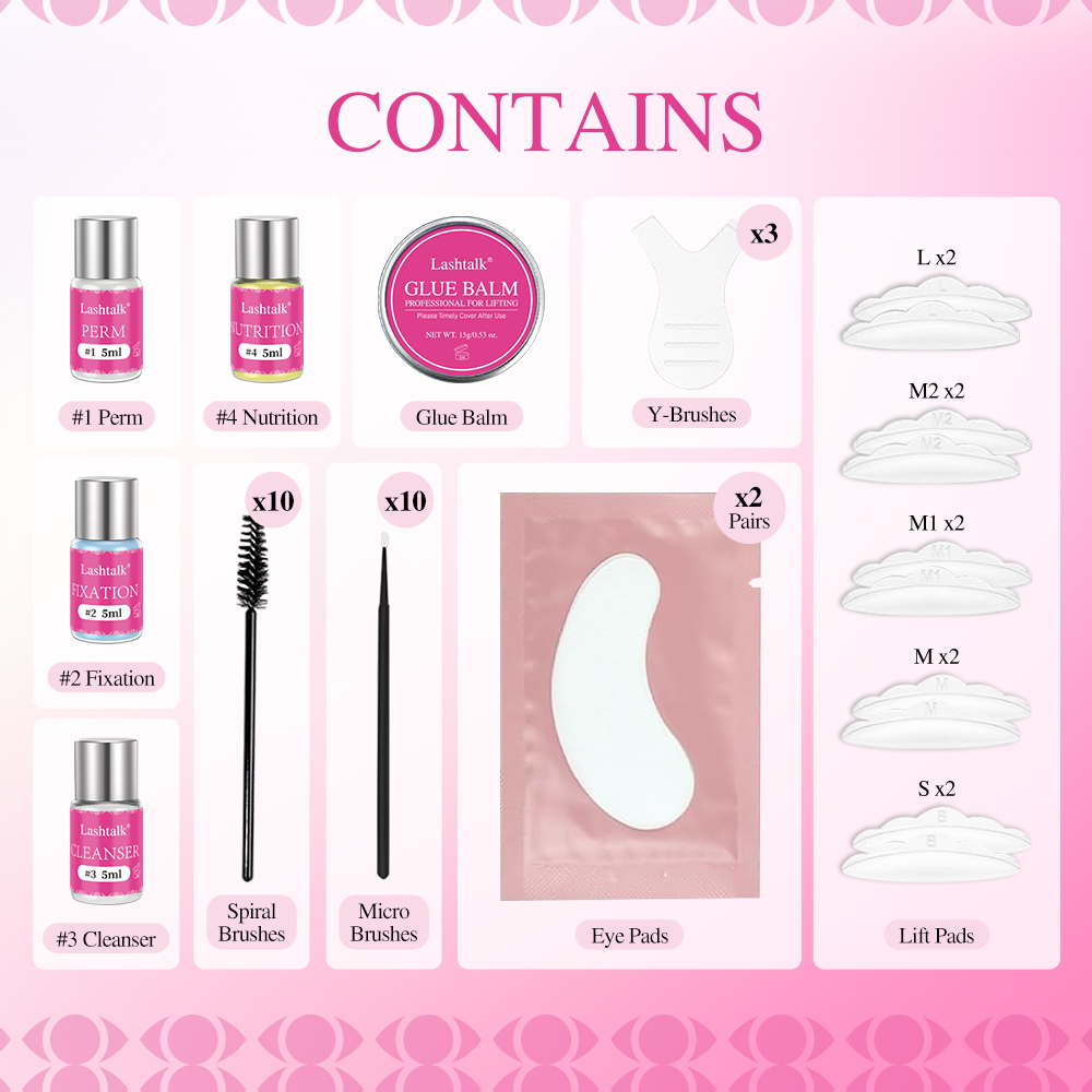 Lashtalk Lash Lift Kit Eyelash - Lifted Nutrition & Fitness Reviews のレビューと価格